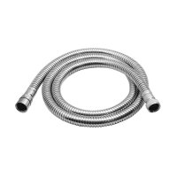 Vado 200cm Chrome Plated Brass Standard Bore Shower Hose