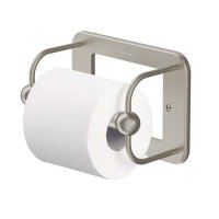 Burlington Bathrooms Brushed Nickel Toilet Roll Holder