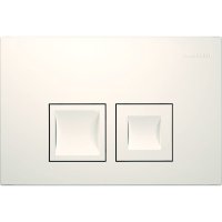 Geberit Delta 35 White Dual Flush Plate