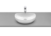 Roca Optica 450mm Arc Countertop Basin - White