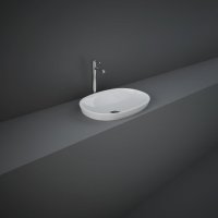 RAK Variant Oval Drop-In Basin 50cm - Alpine White