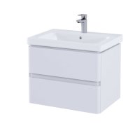 RAK Resort 650mm Double Draw Basin Unit - Matt White