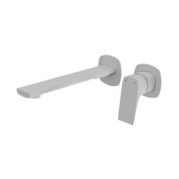 Vado Cameo Lever Wall Mounted Basin Mixer for Low Pressure System - Matt White
