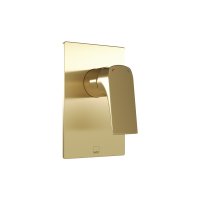 Vado Cameo Concealed 1 Outlet Manual Valve - Satin Brass