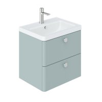 Vado Cameo 600mm Vanity Unit with 2 Drawers - Cove Blue
