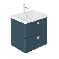 Vado Cameo 600mm Vanity Unit with 2 Drawers - Atlantic Blue