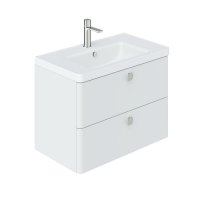 Vado Cameo 800mm Vanity Unit with 2 Drawers - Arctic White