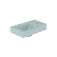 Vado Cameo 400mm Mineral Cast Basin with Right Tap Hole - Cove Blue