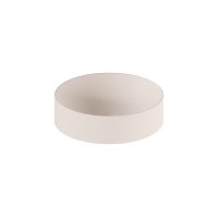Vado Cameo Round Countertop Basin - Pink Clay