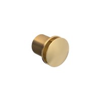 Vado Cameo Mineral Basin Overflow Cover - Satin Brass
