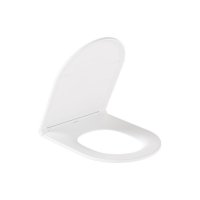 Vado Cameo Slimline Round Toilet Seat for Wall Hung Toilet - White