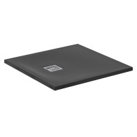 Ideal Standard Ultra Flat S+ 800 x 800mm Black Square Shower Tray
