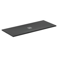 Ideal Standard Ultra Flat S+ 1700 x 700mm Black Rectangular Shower Tray