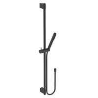 Ideal Standard Idealrain Shower Kit with Single Function Handspray, 900mm Rail and Hose - Silk Black