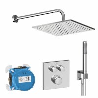 Ideal Standard Ceratherm Navigo Square Shower Pack - Chrome