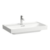 Laufen Meda 800mm Basin - 1 Tap Hole - White