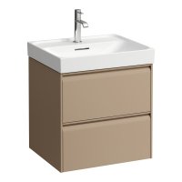 Laufen Meda 550mm 2 Drawer Vanity Unit - Cappuccino