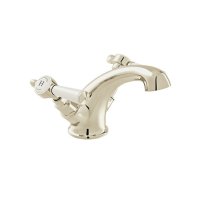 Booth & Co. Axbridge Lever Mono Basin Mixer - Nickel