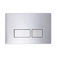 Tavistock Square Flush Plate - Chrome