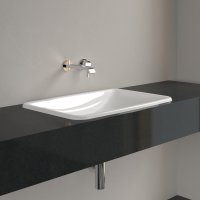 Villeroy & Boch Loop & Friends 675 x 450 x 185mm Inset Basin with Overflow - White Alpin