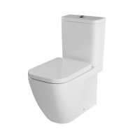 Essential Fushsia Close Coupled WC Pack with Seat