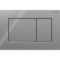 Geberit Sigma 01 Square Dual Flush Plate - Chrome