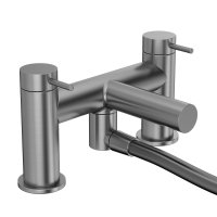 Tavistock Anthem Deck Mounted Bath Shower Mixer - Gunmetal