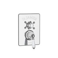 St James Traditional Concealed Thermostatic Shower Valve with Diverter