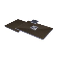 Abacus Elements 750 x 1850 x 40/50mm Concept 6 750 x 1850 x 40/50mm Raised Tray Kit with Installation Kit