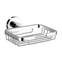 Scudo Delta Wall-Mounted Soap Basket - Chrome
