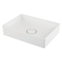 Scudo Stance Countertop Basin 500 x 360mm - White