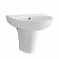 Scudo Deia / Belini 450 x 360mm 1 Tap Hole Basin - White