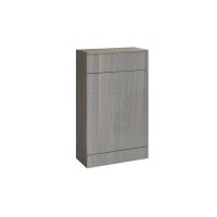 Scudo Ambience 500 x 245 x 828mm Floorstanding WC Unit - Grey Oak