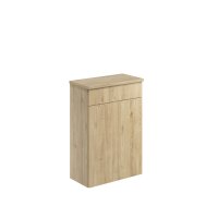 Scudo Aubrey 500mm WC Unit - Davos Oak