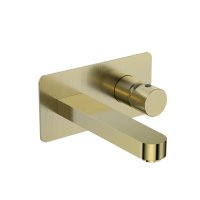Scudo KOKO Wall-Mounted Mixer - Brushed Brass