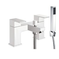 Scudo Lanza Bath/Shower Mixer with Shower Kit & Wall Bracket - Chrome