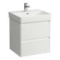 Laufen Base 2.0 550 x 450mm 2 Drawer Vanity Unit (for Pro S Basin) - Matt White
