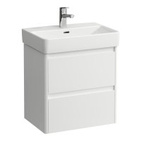 Laufen Base 2.0 550 x 360mm 2 Drawer Vanity Unit (for Pro S Basin) - Matt White