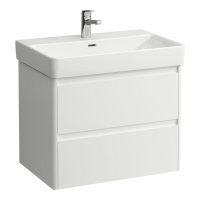 Laufen Base 2.0 700 x 450mm 2 Drawer Vanity Unit (for Pro S Basin) - Matt White