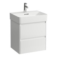 Laufen Base 2.0 550 x 400mm 2 Drawer Vanity Unit (for VAL Basin) - Gloss White