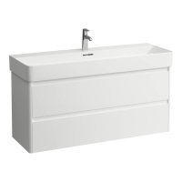 Laufen Base 2.0 1200 x 400mm 2 Drawer Vanity Unit (for VAL Basin) - Matt White
