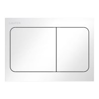 Laufen Ineo Air Dual Flush Plate - White