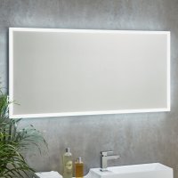 Scudo Mosca 1200 x 600mm LED Mirror with Demister Pad & Shaver Socket