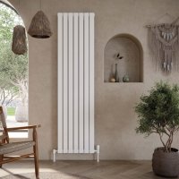 Scudo Bravo Designer Towel Rail Holder - White