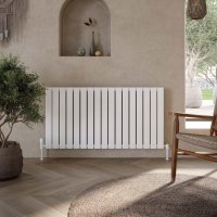 Scudo Bravo 600 x 1158mm Designer Radiator - White