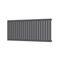 Scudo Bravo 600 x 1430mm Designer Radiator - Anthracite