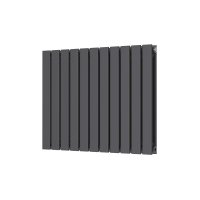 Scudo Bravo 600 x 750mm Double Designer Radiator - Anthracite