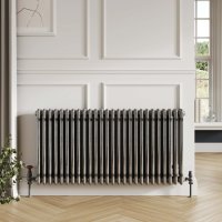Scudo 2 Column Radiator Feet - Raw Metal