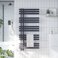 Scudo Elizabeth 500 x 1200mm Towel Warmer - Carbon Anthracite