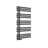 Scudo Elizabeth 600 x 1200mm Towel Warmer - Carbon Anthracite